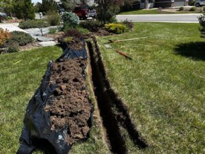 Clever irrigation new install home