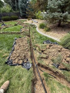 new installation irrigation